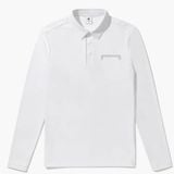 Áo Polo dài tay le coq golf Nam - GO321MTL81-WHTE