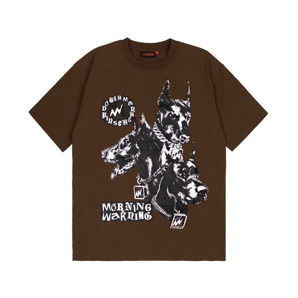  Dobermann Tee V2 -  Brown 