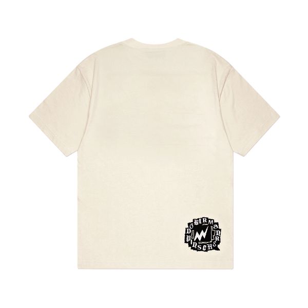  Dobermann Tee V2 - Cream 