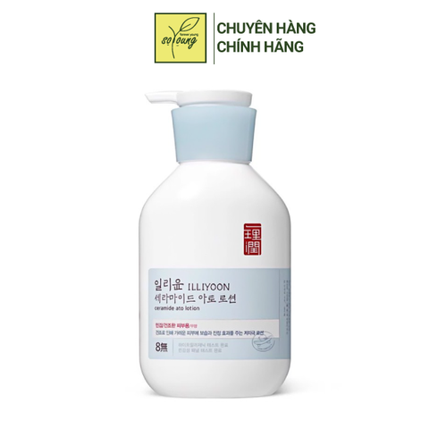  Dưỡng Ẩm ILLIYOON Ceramide Ato Lotion 350ml 