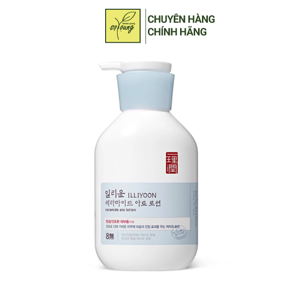 Dưỡng Ẩm ILLIYOON Ceramide Ato Lotion 350ml