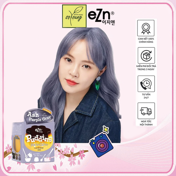 Thuốc Nhuộm Tóc Hàn Quốc eZn Pudding Hair Color Mỹ Phẩm SoYoung