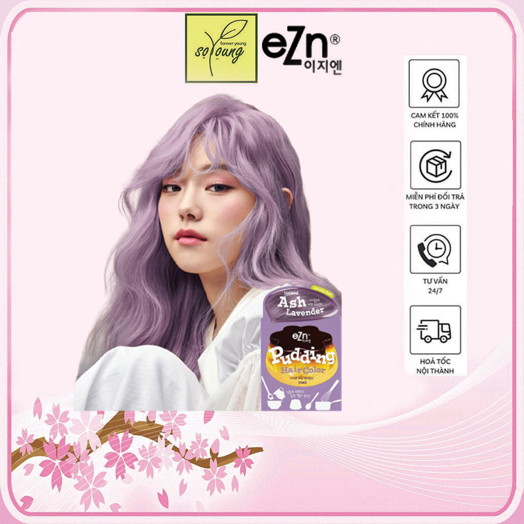Thuốc Nhuộm Tóc Hàn Quốc eZn Pudding Hair Color Mỹ Phẩm SoYoung