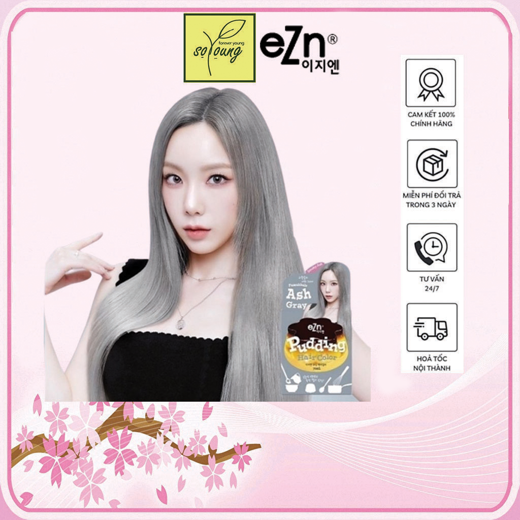 Thuốc Nhuộm Tóc Hàn Quốc eZn Pudding Hair Color Mỹ Phẩm SoYoung