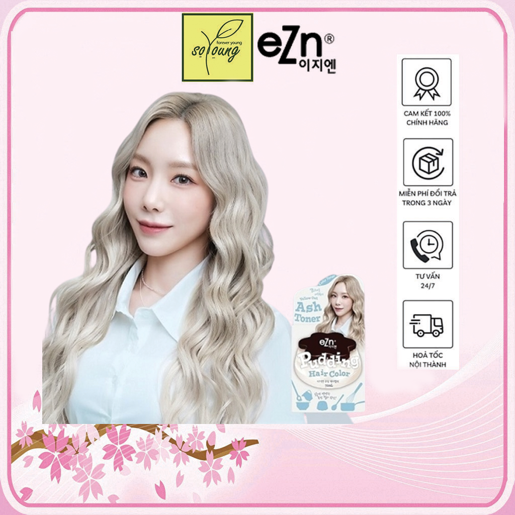 Thuốc Nhuộm Tóc Hàn Quốc eZn Pudding Hair Color Mỹ Phẩm SoYoung