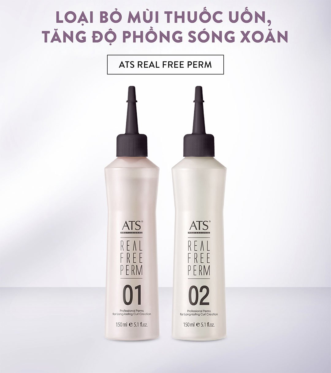 Thuốc Uốn Nguội ATS Real Free Perm 150ml