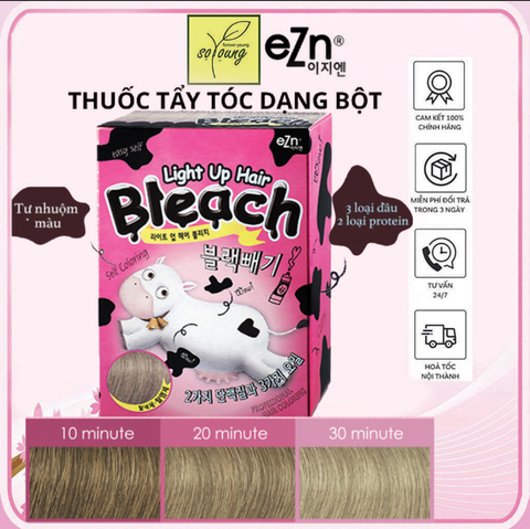  Thuốc Tẩy Tóc EZN Light Up Hair Bleach 80gr 