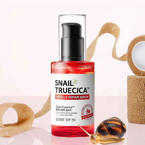  Tinh Chất Trị Sẹo Lõm Some By Mi Snail Truecica Miracle Repair Serum 50ml 