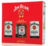 Jimbeam White Bourbon Whisky 100cl/chai - 2 chai/ HQ