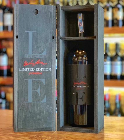 L E Piedel Monaco Limited Edition Primitivo 17% 75cl