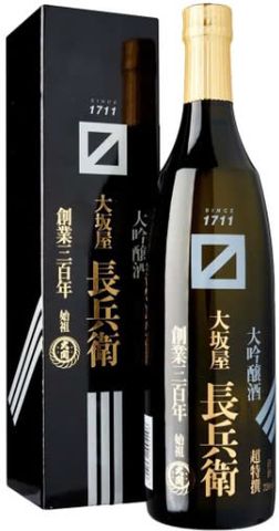 Sake Ozeki Chotokusen Osakaya Chobei Daiginjo 15% 72cl