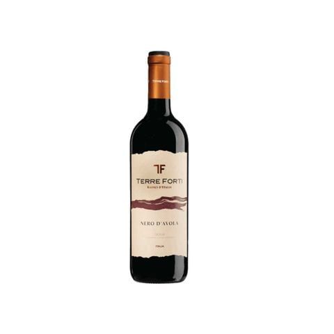  Rượu vang đỏ Terre Forti Netro D'Avoia Siclla 13% chai 750 ml - GIAO NỘI THÀNH TPHCM 
