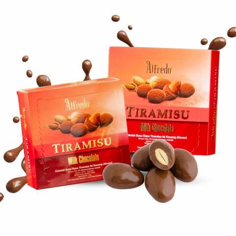  Sô cô la sữa hạnh nhân Alfredo tiramisu 65 g - GIAO HÀNG TOÀN QUỐC 