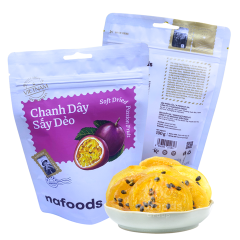  Chanh leo sấy dẻo có đường Nafoods 100 g  - GIAO HÀNG TOÀN QUỐC 
