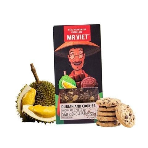  Socola vị sầu riêng, bánh quy Mr Việt 60 g - GIAO NỘI THÀNH TPHCM 
