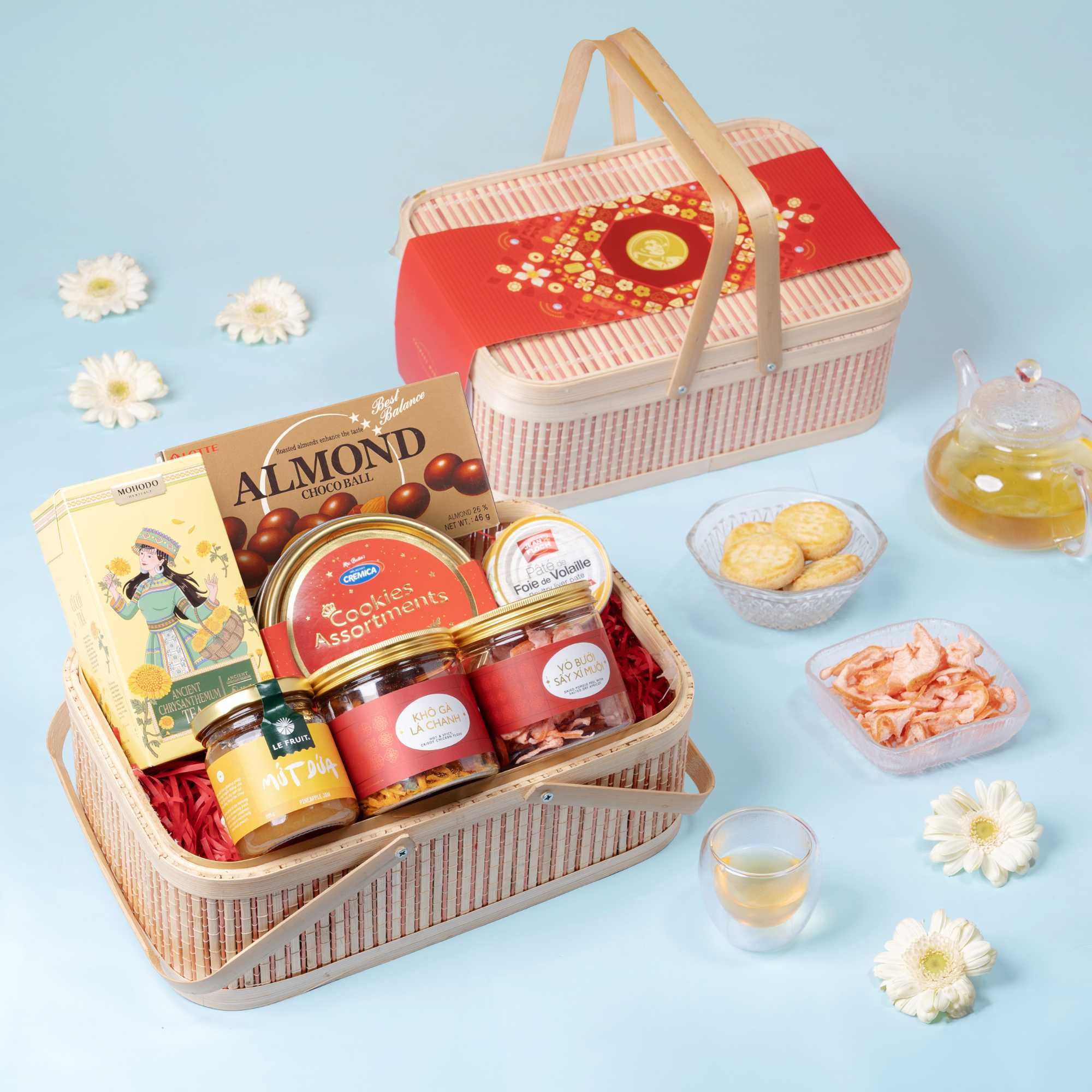  GIỎ QUÀ TẾT BAMBOO TREASURES R.05 