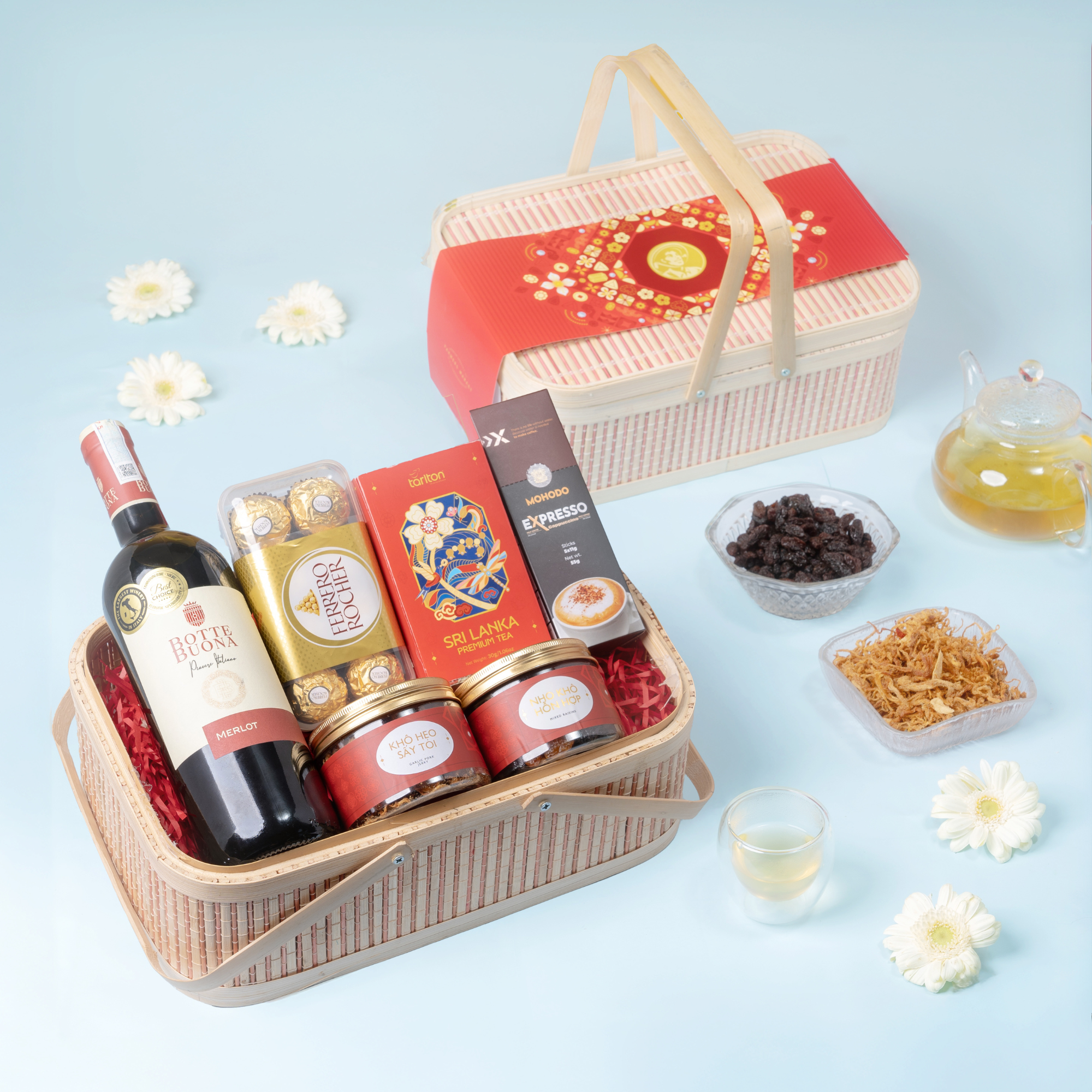  GIỎ QUÀ TẾT BAMBOO TREASURES R.07 
