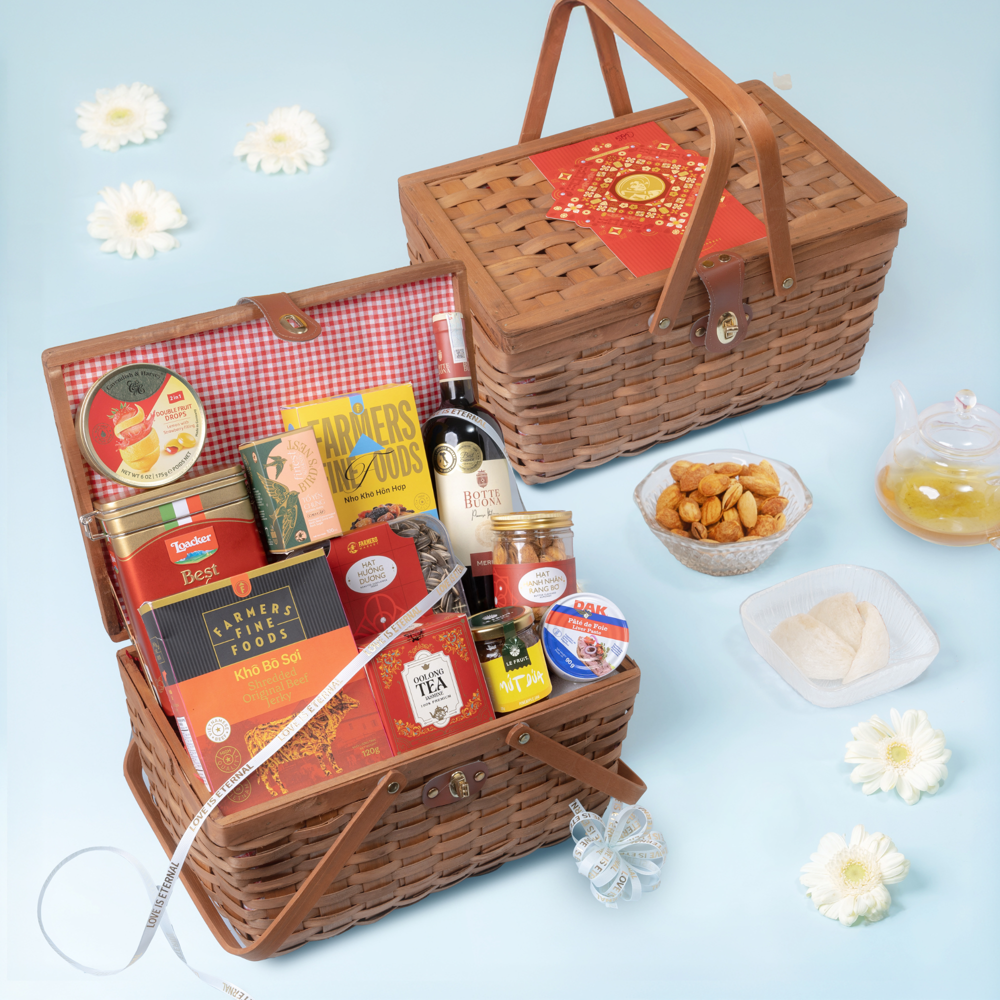  GIỎ QUÀ TẾT BAMBOO TREASURES R.18 
