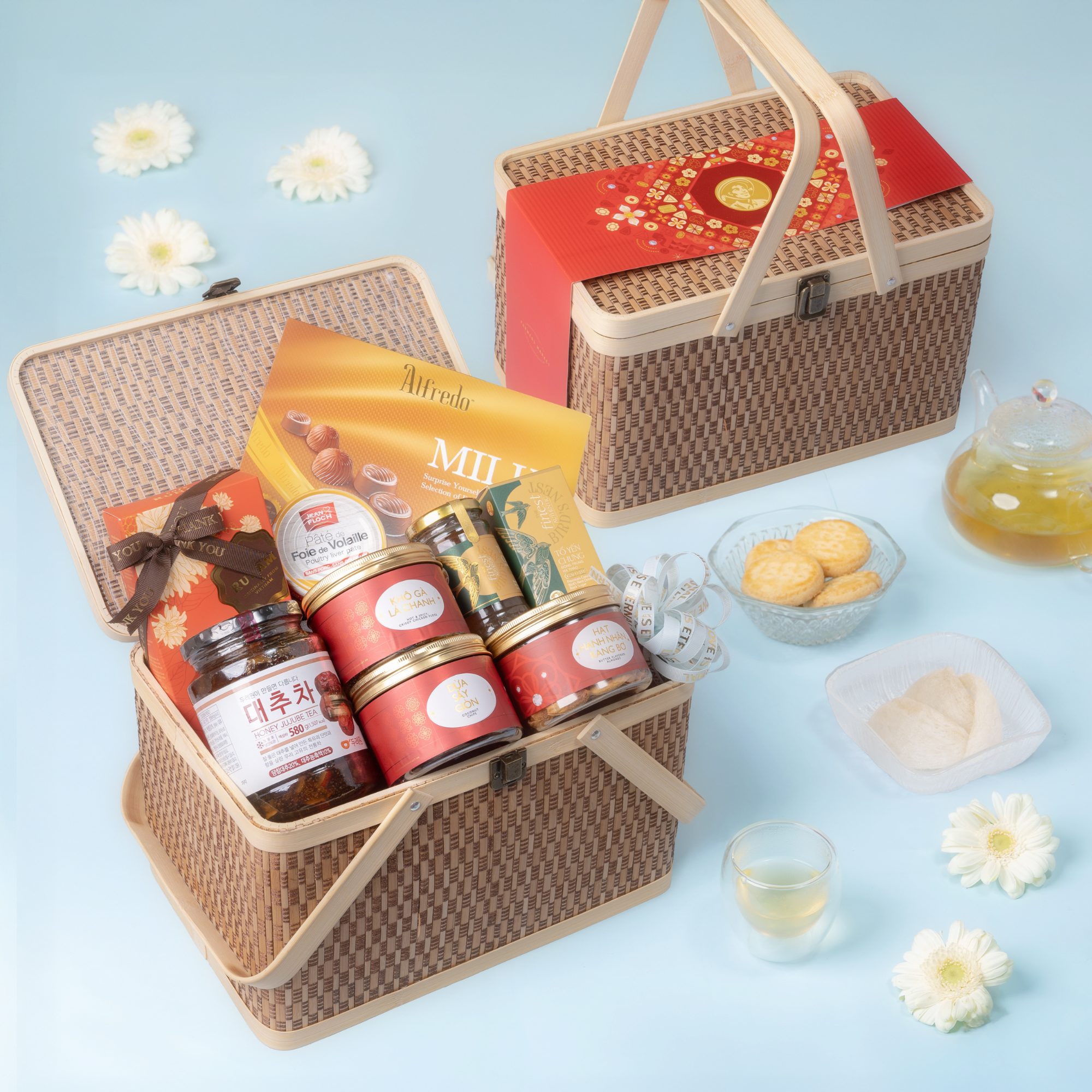  GIỎ QUÀ TẾT BAMBOO TREASURES R.15 