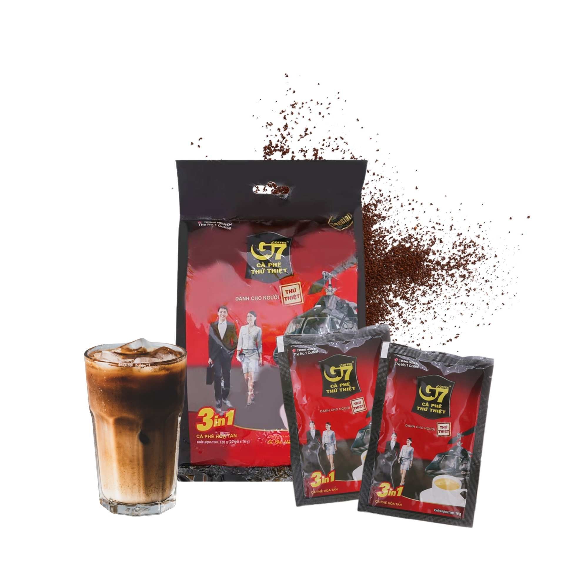  Cà phê G7 3in1 320 g (I0022117)  - GIAO HÀNG TOÀN QUỐC 