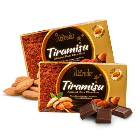  Sô cô la đen hạnh nhân Alfredo tiramisu 70 g - GIAO HÀNG TOÀN QUỐC 