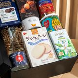  Hộp Quà Rượu Sake và Hạt Sấy Tone Đen Tinh Tế - GIAO HÀNG TOÀN QUỐC 