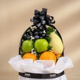  Giỏ Trái Cây Tươi Tone Trắng Đen Tiêu Chuẩn - GIAO NỘI THÀNH TPHCM 