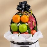  Giỏ Trái Cây Tươi Tone Trắng Đen Cơ Bản - GIAO NỘI THÀNH TPHCM 