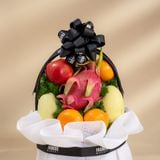  Giỏ Trái Cây Hỗn Hợp Tone Trắng Đen Cơ Bản - GIAO NỘI THÀNH TPHCM 