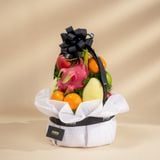  Giỏ Trái Cây Hỗn Hợp Tone Trắng Đen Cơ Bản - GIAO NỘI THÀNH TPHCM 