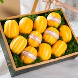  Hộp Quà Dưa Lê Hoàng Kim Hàn Quốc Tone Xanh Lá Tinh Tế - GIAO NỘI THÀNH TPHCM 