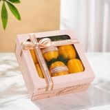  Hộp Quà Dưa Lê Hoàng Kim Hàn Quốc Tone Hồng Tiêu Chuẩn - GIAO NỘI THÀNH TPHCM 