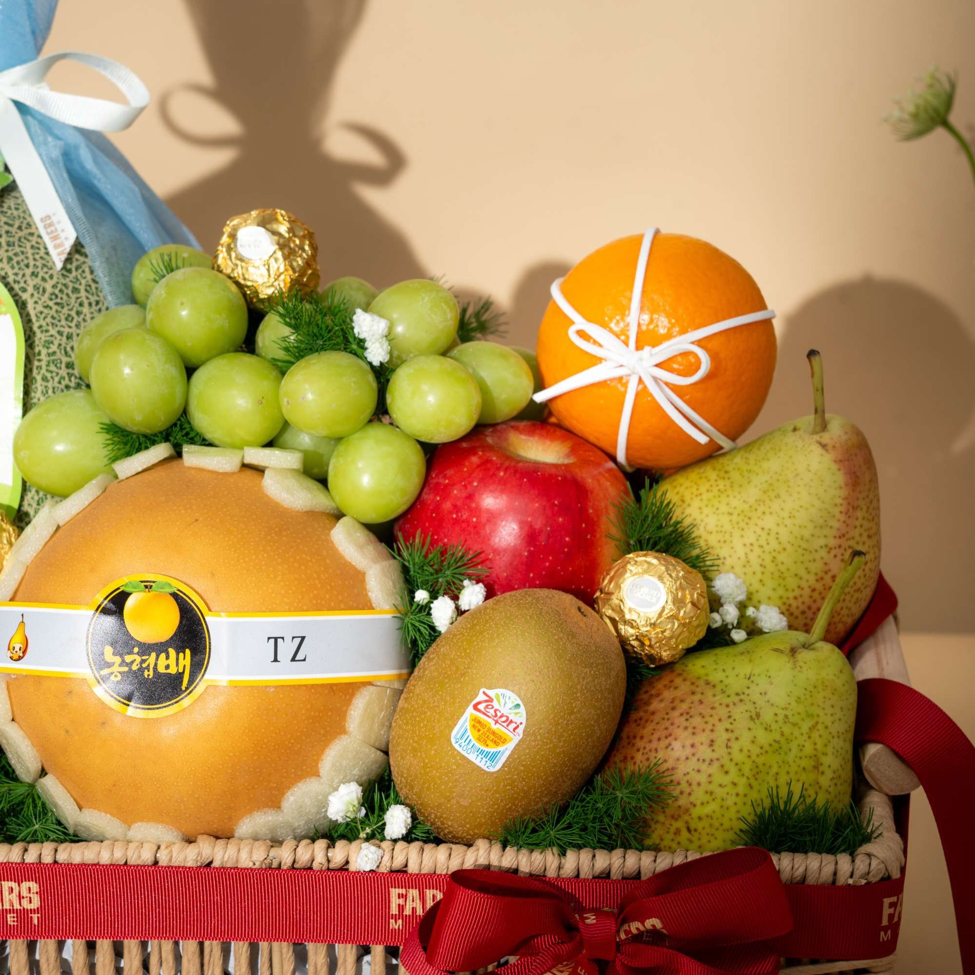  Giỏ Quà Trái Cây Tươi Tiêu Chuẩn - GIAO HÀNG NỘI THÀNH HCM 