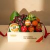 Giỏ Quà Trái Cây Tươi Tone Kem Tiêu Chuẩn tại Farmers Market
