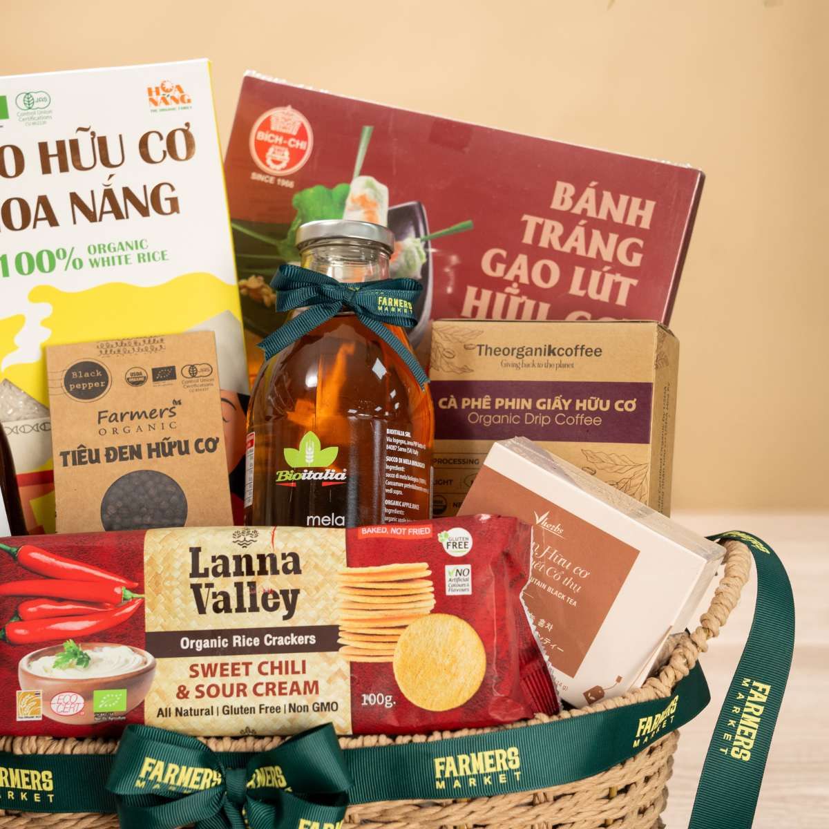  Giỏ Quà Hữu Cơ Thanh Lịch - GIAO NỘI THÀNH HCM 