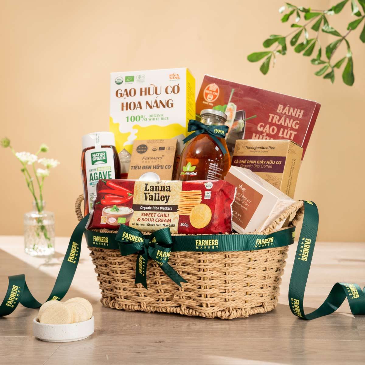  Giỏ Quà Hữu Cơ Thanh Lịch - GIAO NỘI THÀNH HCM 