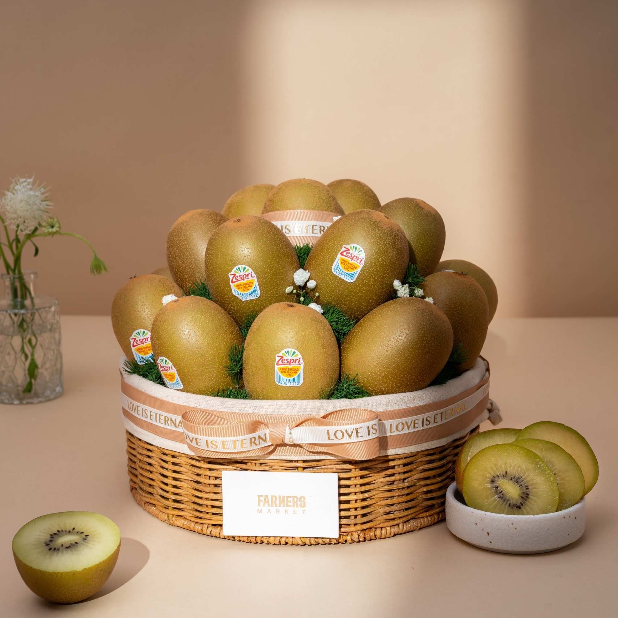  Giỏ quà Kiwi vàng thanh lịch - GIAO NỘI THÀNH TPHCM 