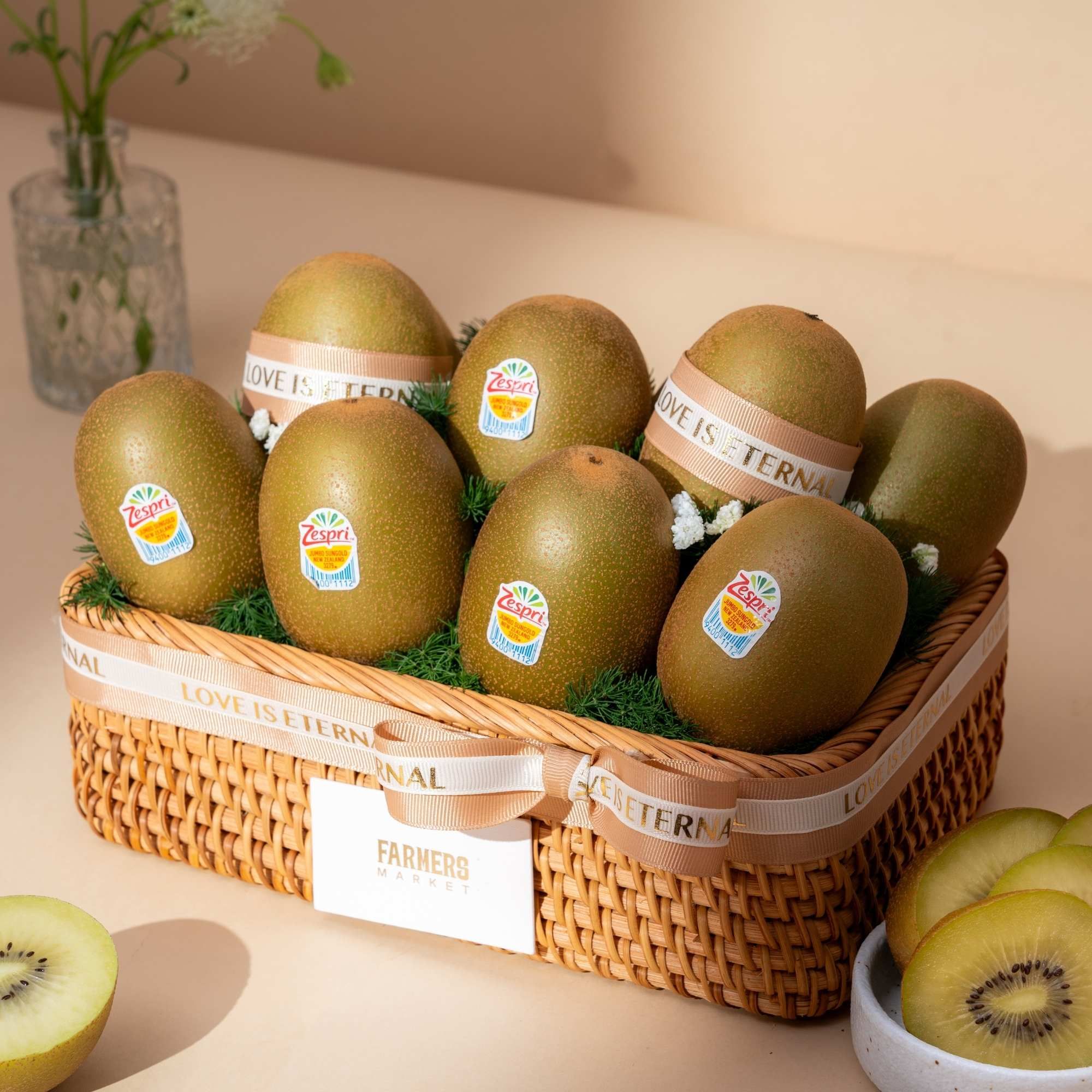  Giỏ quà Kiwi vàng tinh tế - GIAO NỘI THÀNH TPHCM 