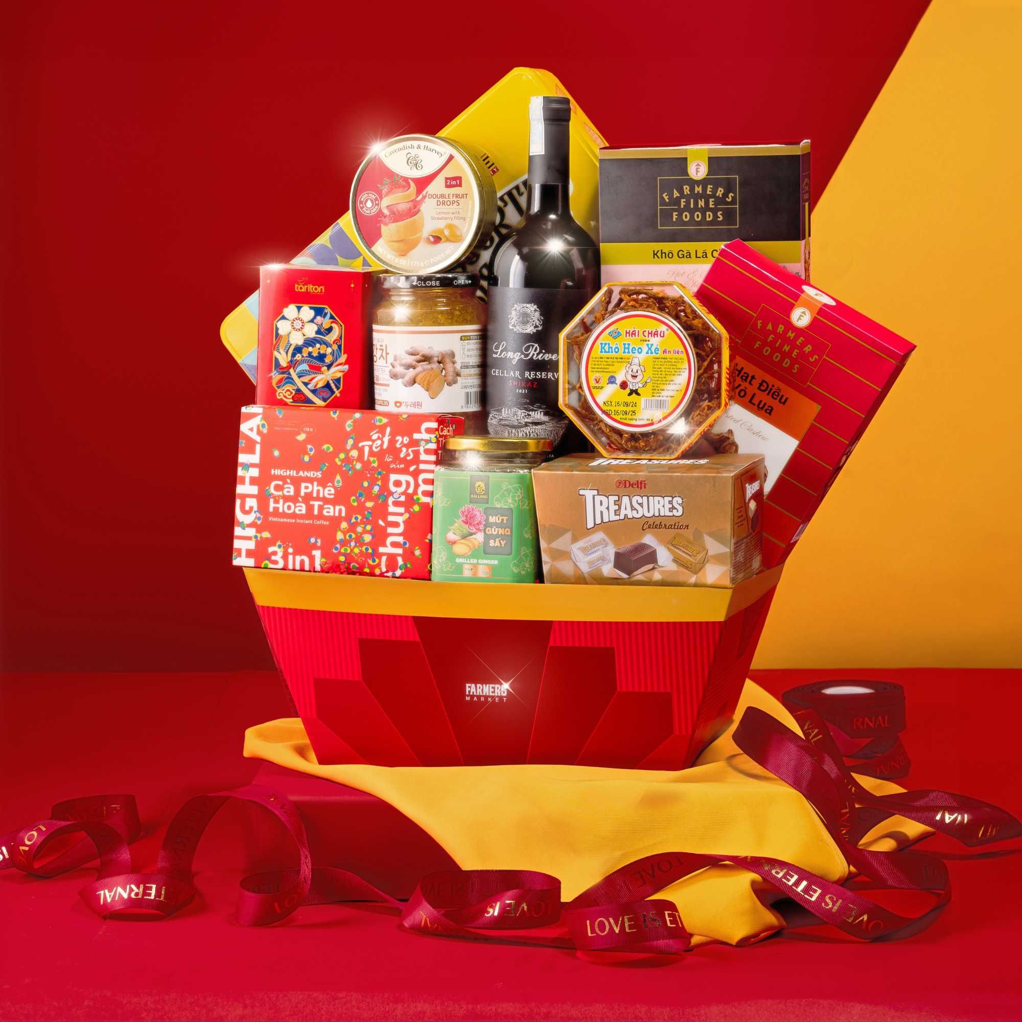  GIỎ QUÀ TẾT GRAND BASKET R.04 - GIAO NỘI THÀNH TPHCM 