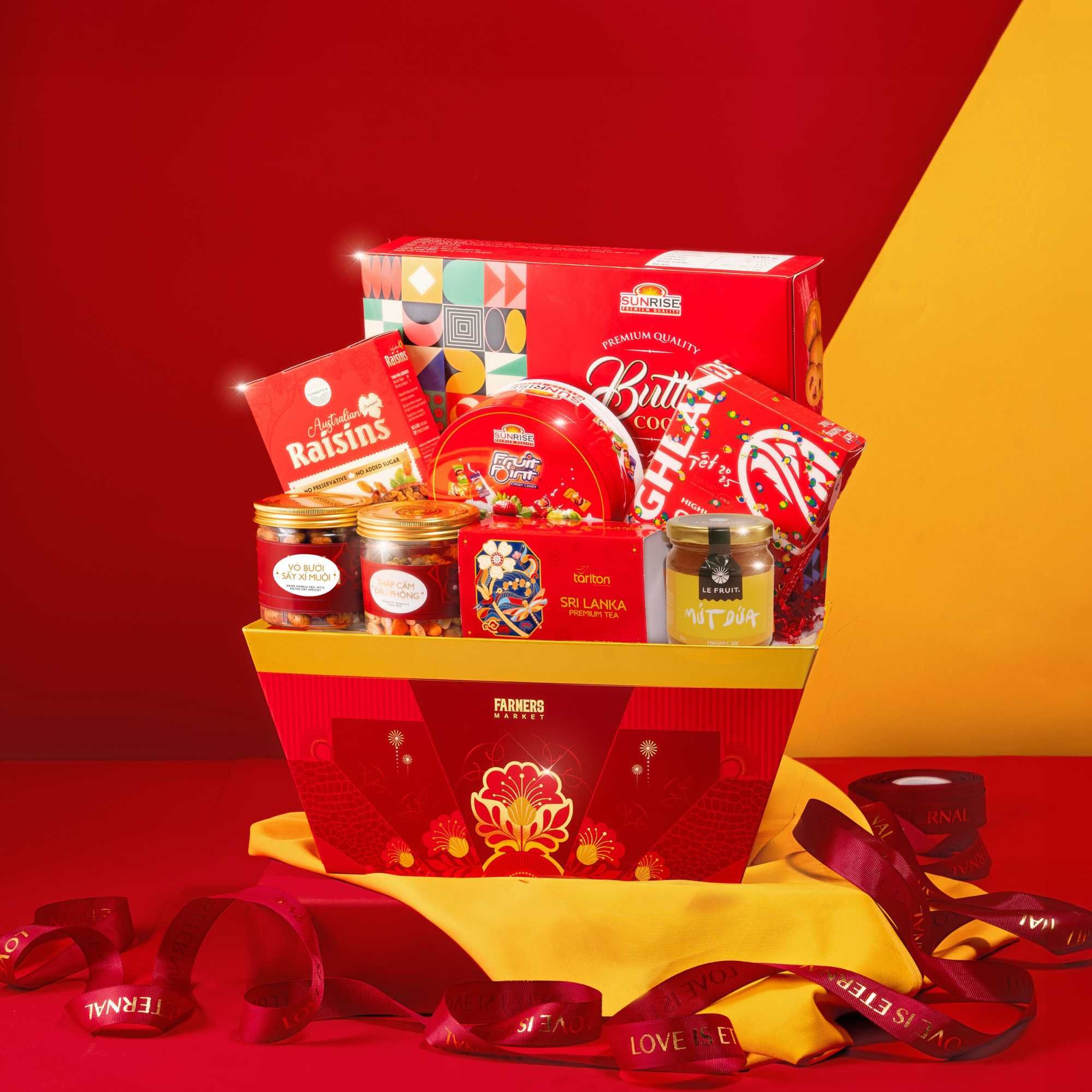  GIỎ QUÀ TẾT GRAND BASKET R.06 - GIAO NỘI THÀNH TPHCM 