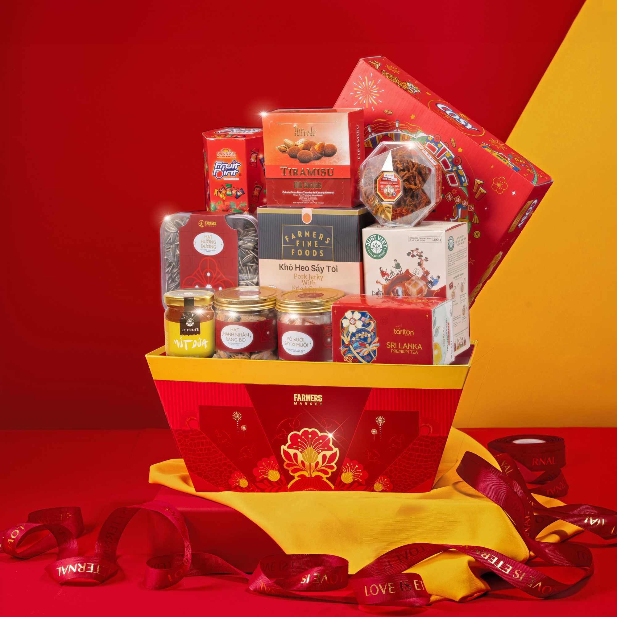 GIỎ QUÀ TẾT GRAND BASKET R.8 - GIAO NỘI THÀNH TPHCM 