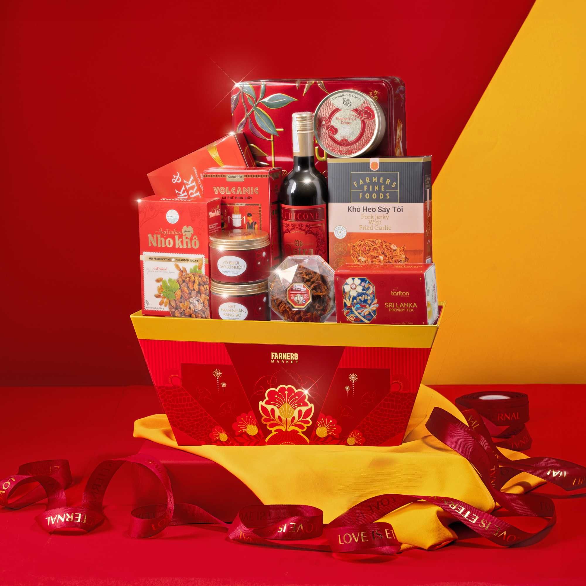 GIỎ QUÀ TẾT GRAND BASKET R.10 - GIAO NỘI THÀNH TPHCM 