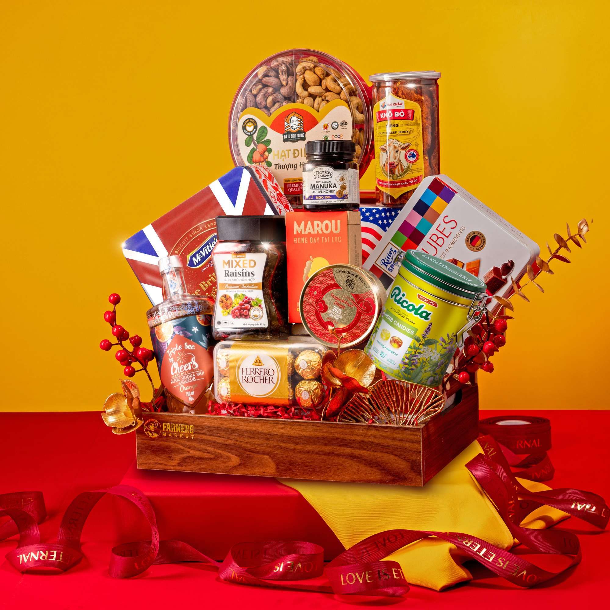  GIỎ QUÀ TẾT GRAND BASKET R.17 - GIAO NỘI THÀNH TPHCM 