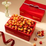  Hộp Quà Cherry Vàng Tone Đỏ Tinh Tế - GIAO HÀNG NỘI THÀNH HCM 