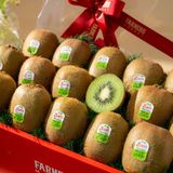 Hộp Quà Kiwi Xanh Hữu Cơ Tone Đỏ Tinh Tế - GIAO NỘI THÀNH TPHCM 