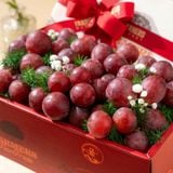  Hộp Quà Nho Đỏ Tone Đỏ Cơ Bản - GIAO HÀNG NỘI THÀNH HCM 