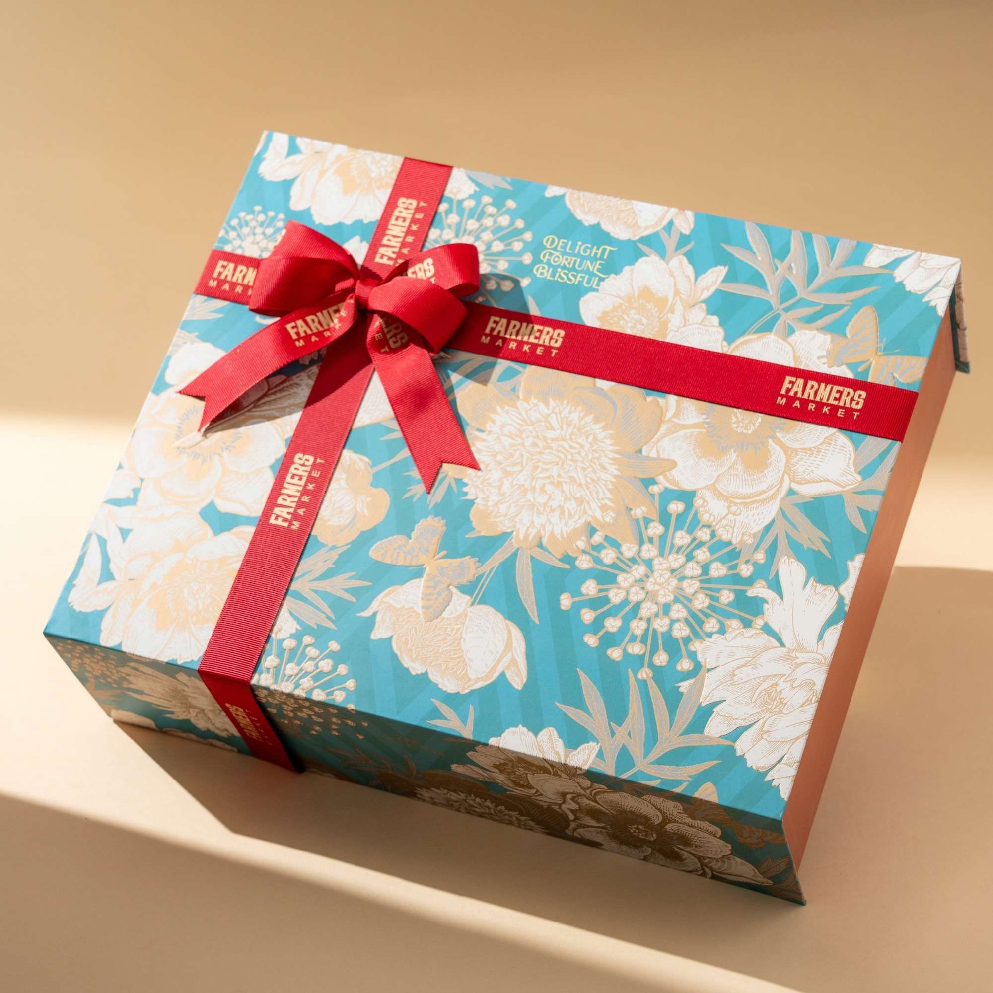  Hộp Quà Trái Cây Tươi Tone Xanh Ngọc Cơ Bản - GIAO HÀNG NỘI THÀNH HCM 