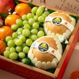  Hộp quà Trái Cây Tone Đỏ Tiêu Chuẩn - GIAO HÀNG NỘI THÀNH HCM 