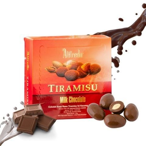  Sô cô la sữa hạnh nhân Alfredo tiramisu 65 g - GIAO HÀNG TOÀN QUỐC 