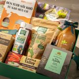  Hộp Quà Hữu Cơ Tone Xanh Lá Thanh Lịch - GIAO NỘI THÀNH HCM 